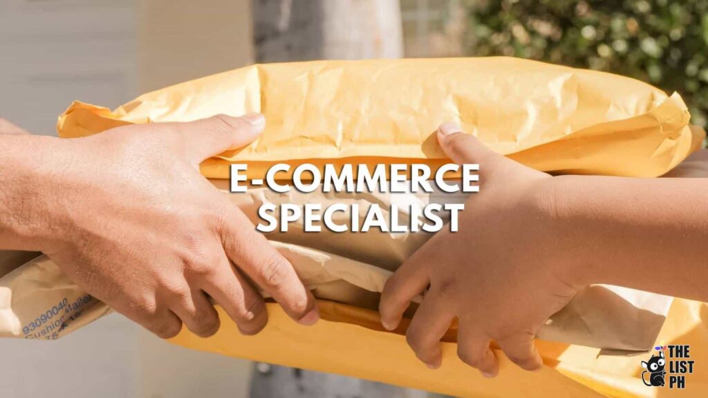 E-commerce Specialist Home Based Job