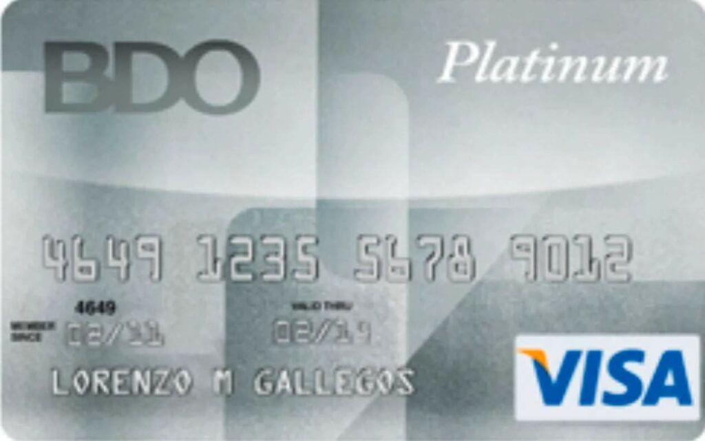 BDO VISA Platinum