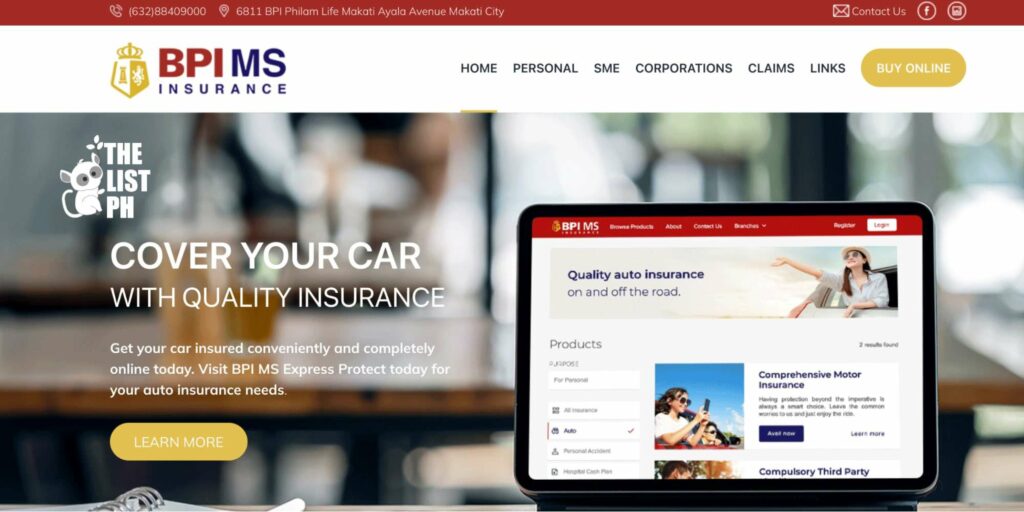 BPIMS Insurance Corporation Homepage