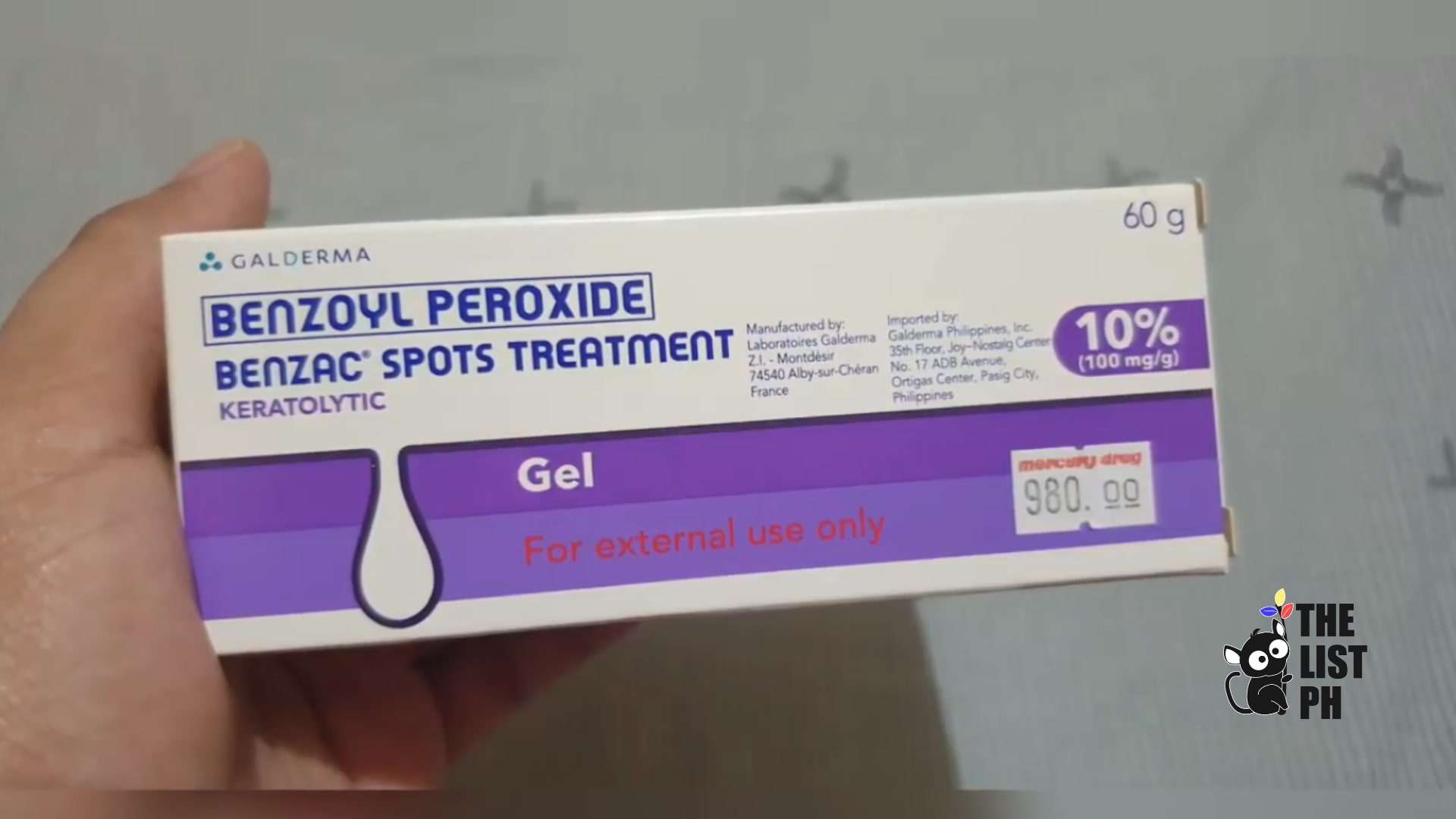 Benzac Benzoyl Peroxide Spots Treatment Gel