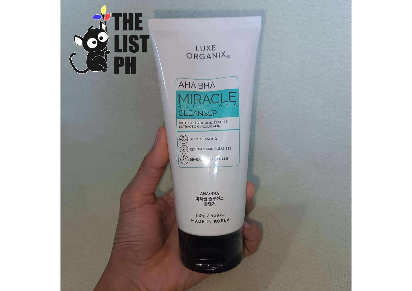 Luxe Organix Miracle Solutions AHABHA Gel Cleanser