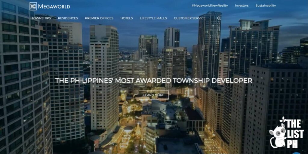 Megaworld Corporation Homepage