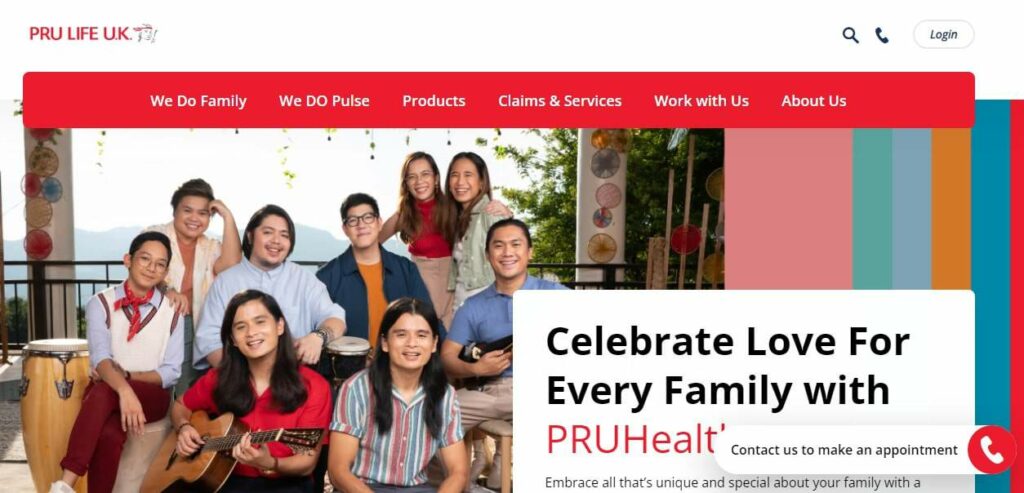PRU Life U.K. Homepage
