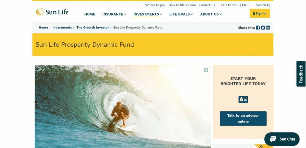 Sun Life Prosperity Dynamic Fund, Inc. Homepage