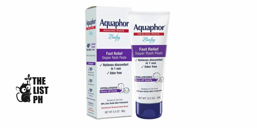 Aquaphor Diaper Rash Paste Homepage