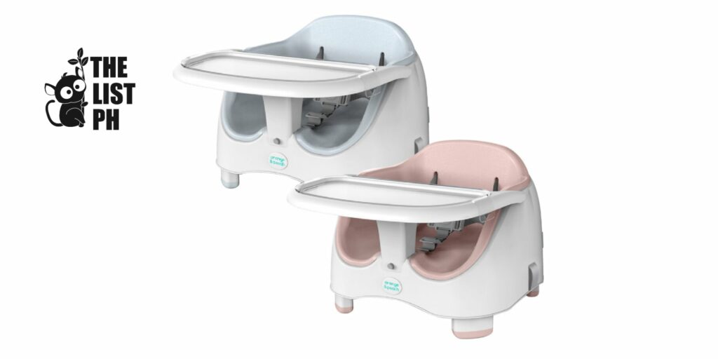 Orange and Peach Premium Booster Seat and High Chair Homepage