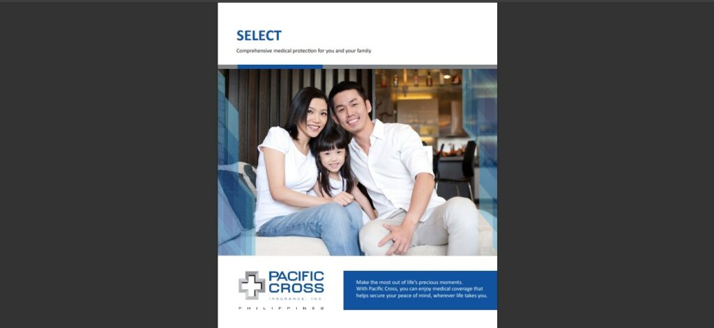 Pacific Cross Select Homepage