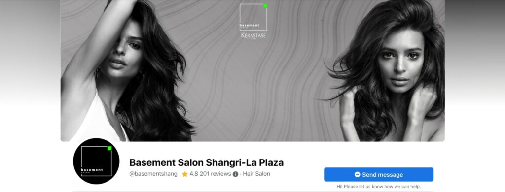 Basement Salon Homepage