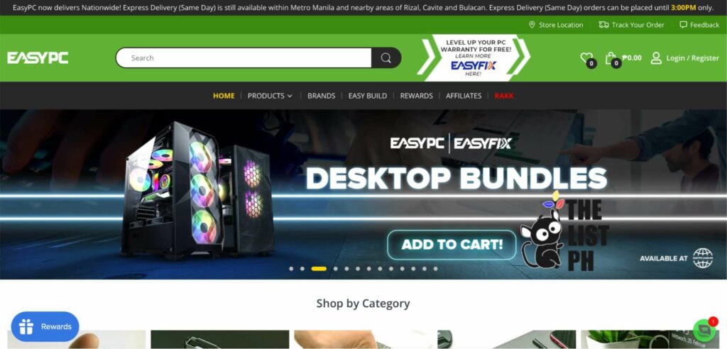 EasyPC Homepage
