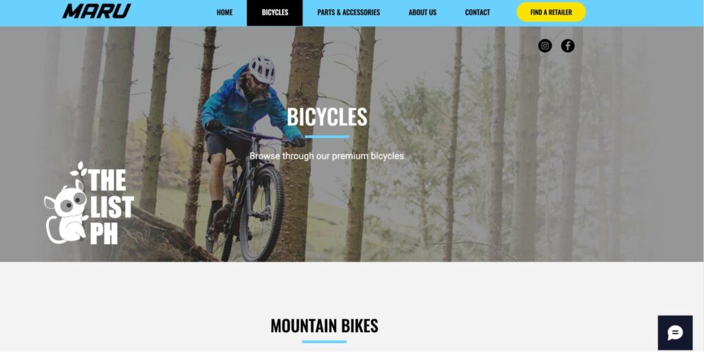 MARU Bicycle Homepage