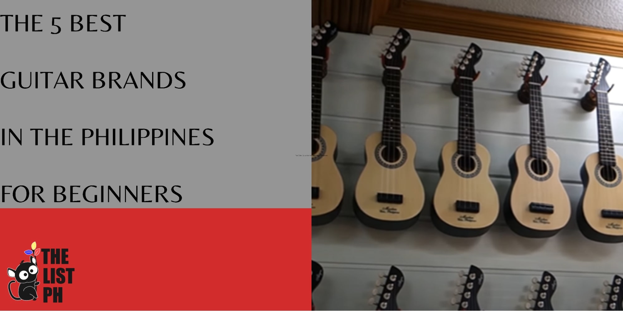 Rated The Top 5 Guitar Brands in the Philippines for Beginners