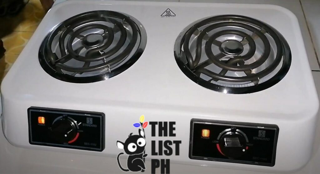 Standard SEC-1102 Double Burner Electric Stove
