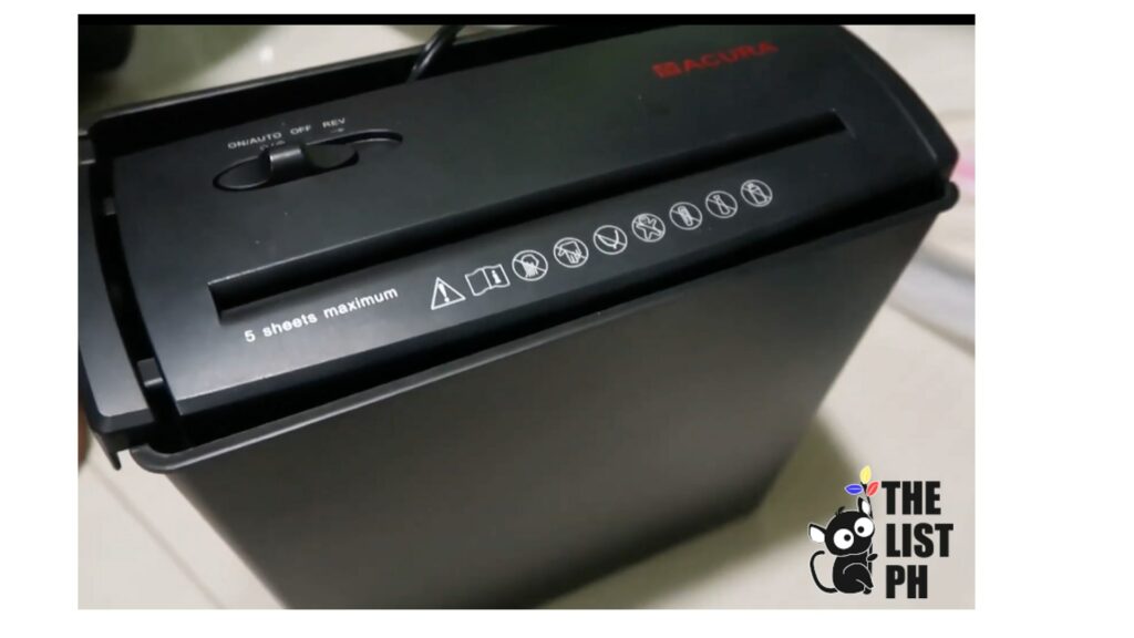Acura Paper Shredder