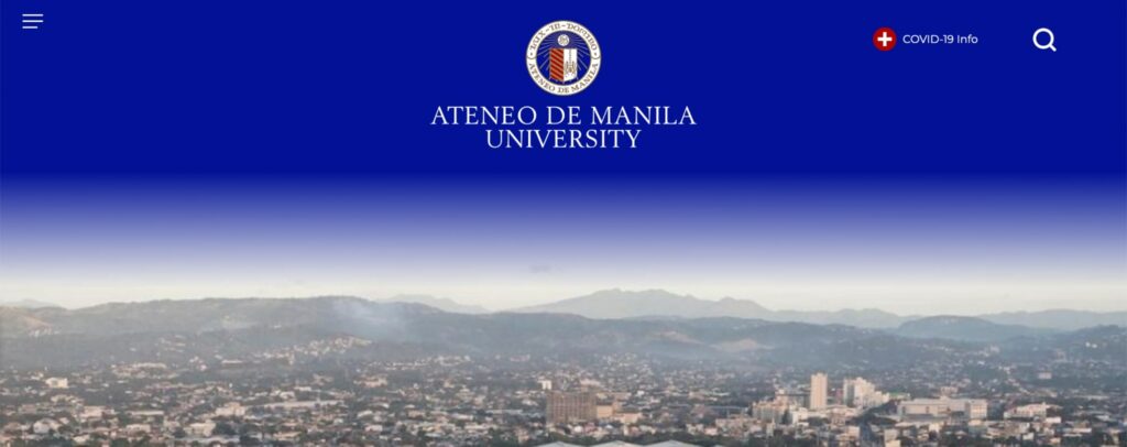 Ateneo de Manila University Homepage