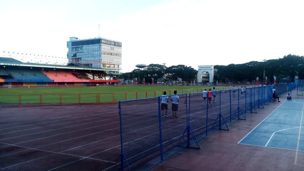 Go jogging at Marikina Sports Center.