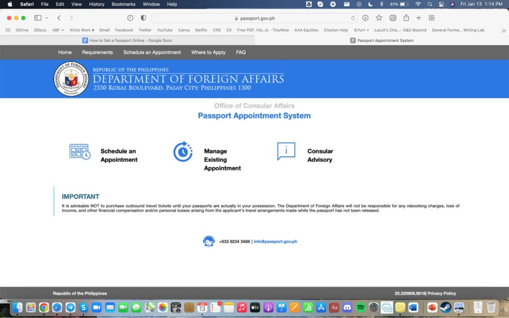 How To Get a Passport Online from the DFA