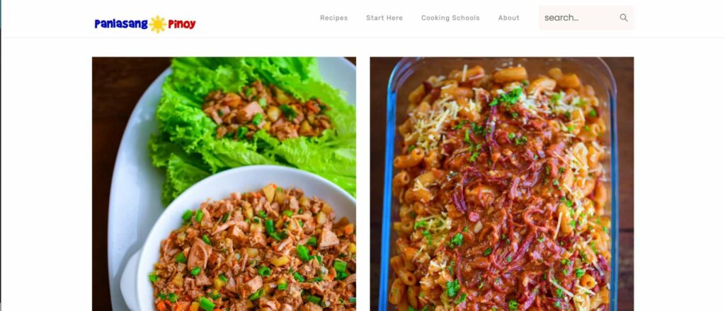 Panlasang Pinoy Homepage