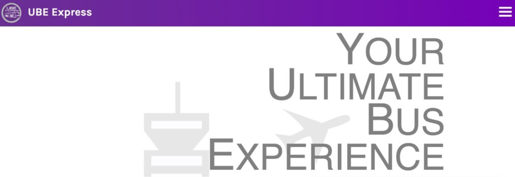 UBE Express Homepage