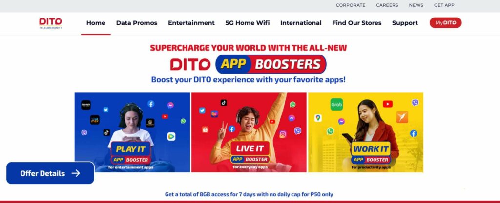 DITO Homepage