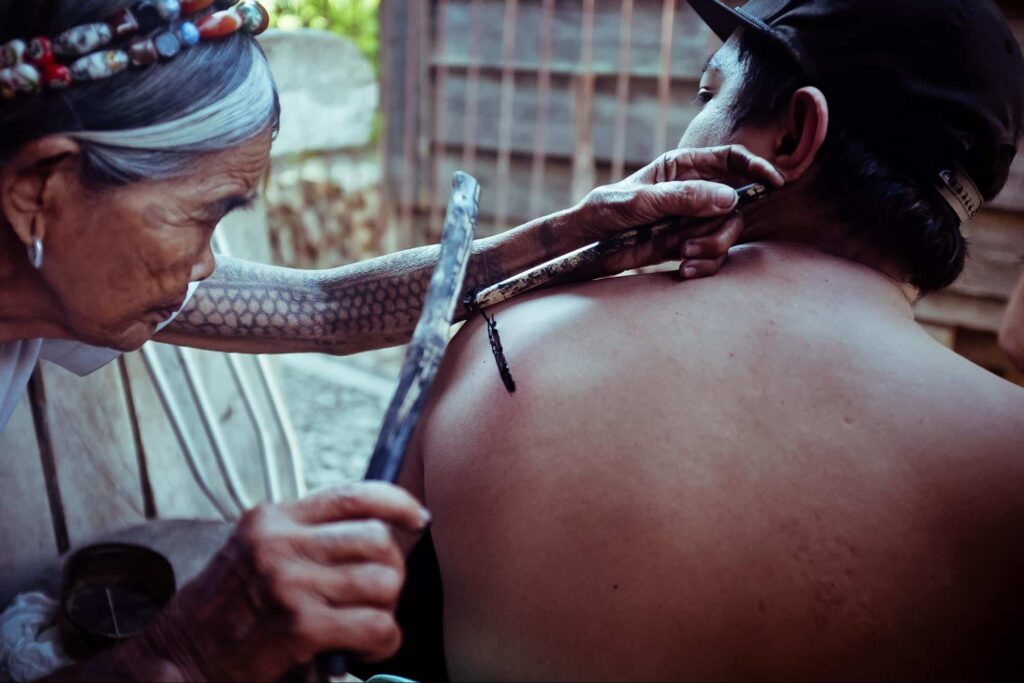 Have a traditional tattoo done by Apo Whang-Od