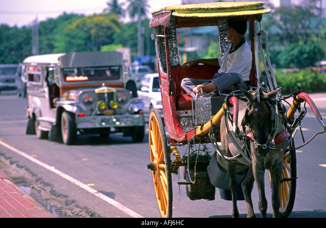 Ride a jeepney or kalesa