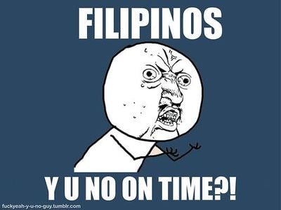 What is the meaning of Filipino Time