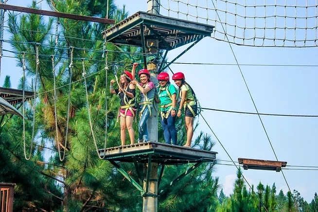 Conquer your fear at Dahilayan Adventure Park
