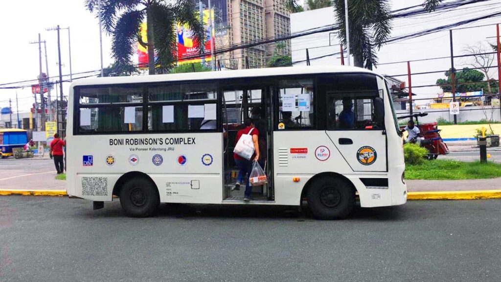 Modernized Jeepney