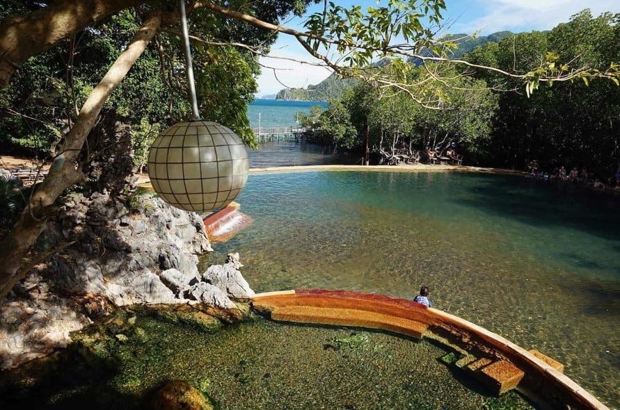 Relax in Maquinit Hot Spring