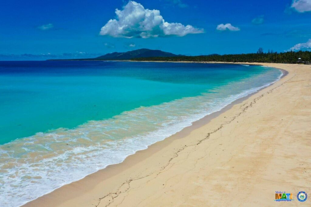 Surf at Dahican Beach