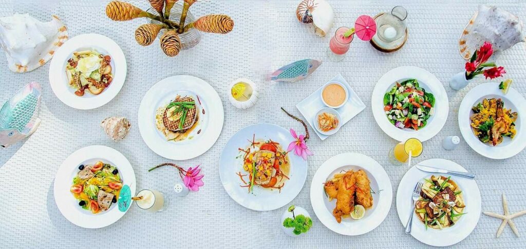 Try different food and restaurants