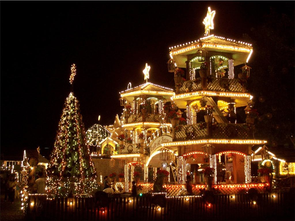 Deck the halls with beautiful and colorful Christmas decorations