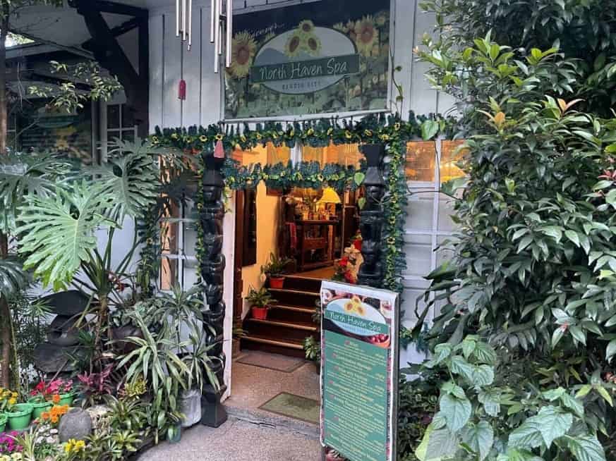 Get a massage at the North Haven Spa