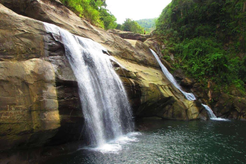 Go cliff jumping in Tangadan Falls