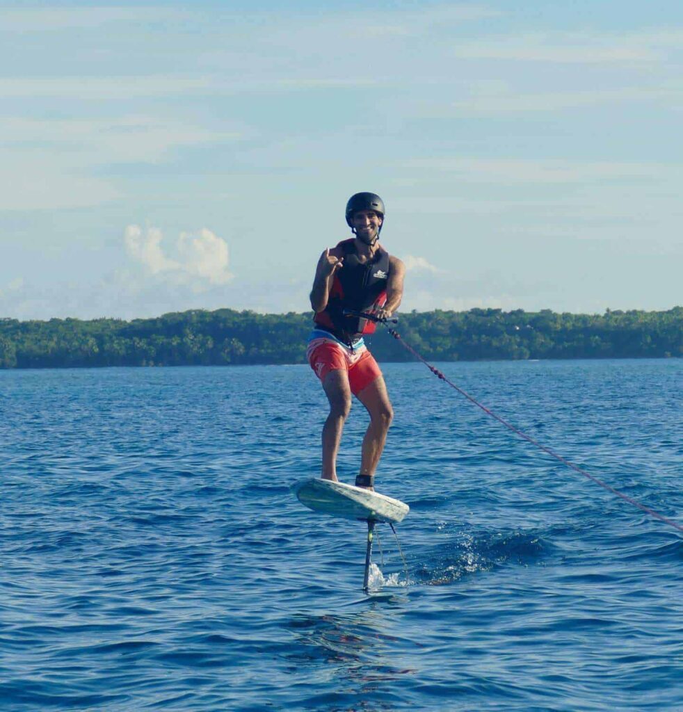 Hydrofoil Surfing – Bravo Beach Resort, Siargao