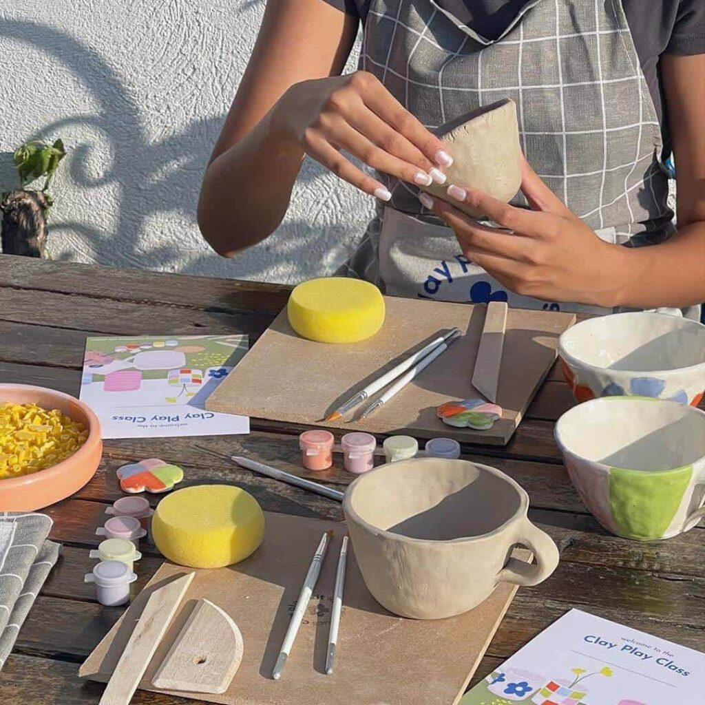 Learn basic pottery making at Laro Ceramics