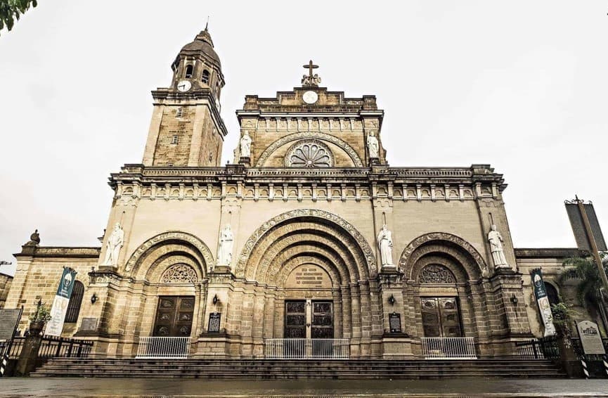 Manila Cathedral in Intramuros, Manila