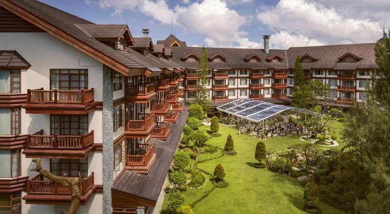 Stay in and bundle up in the Manor at Camp John Hay