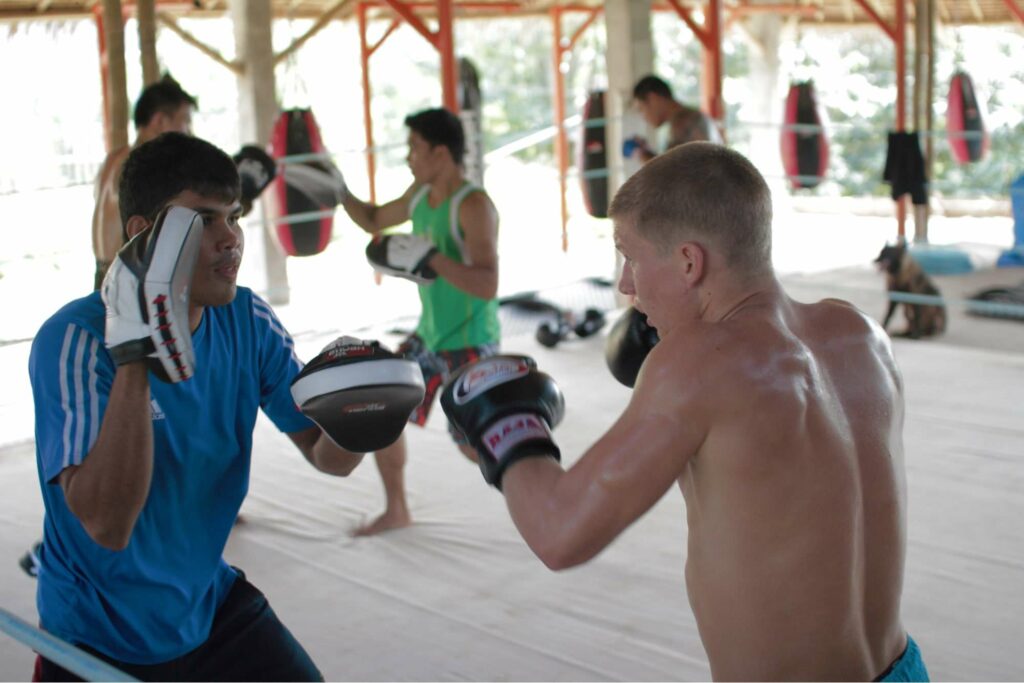 Take boxing lessons at Legacy Gym Boracay