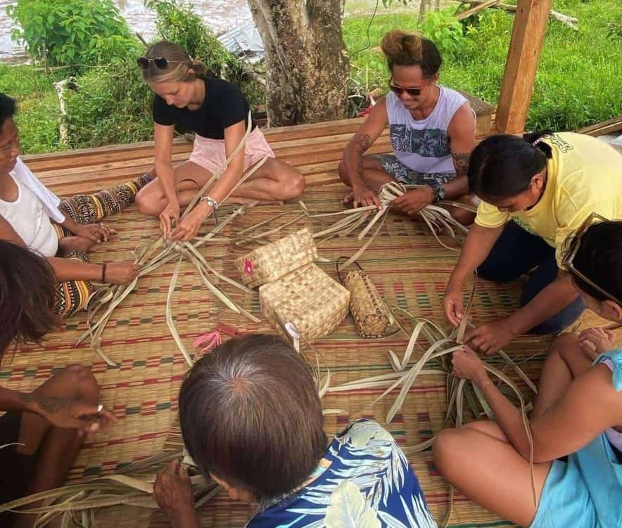 Weave your own banig basket at Lokal Experience