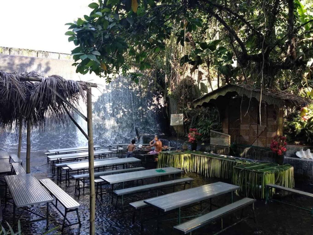 Dine at the Villa Escudero Waterfalls Restaurant