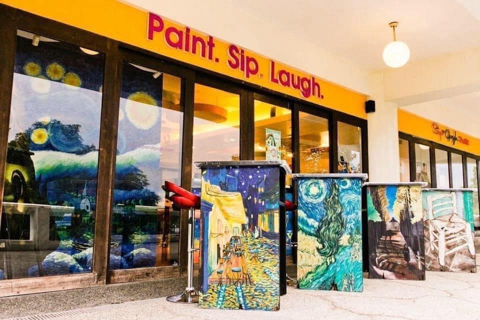 Drink and paint at Sip and Gogh