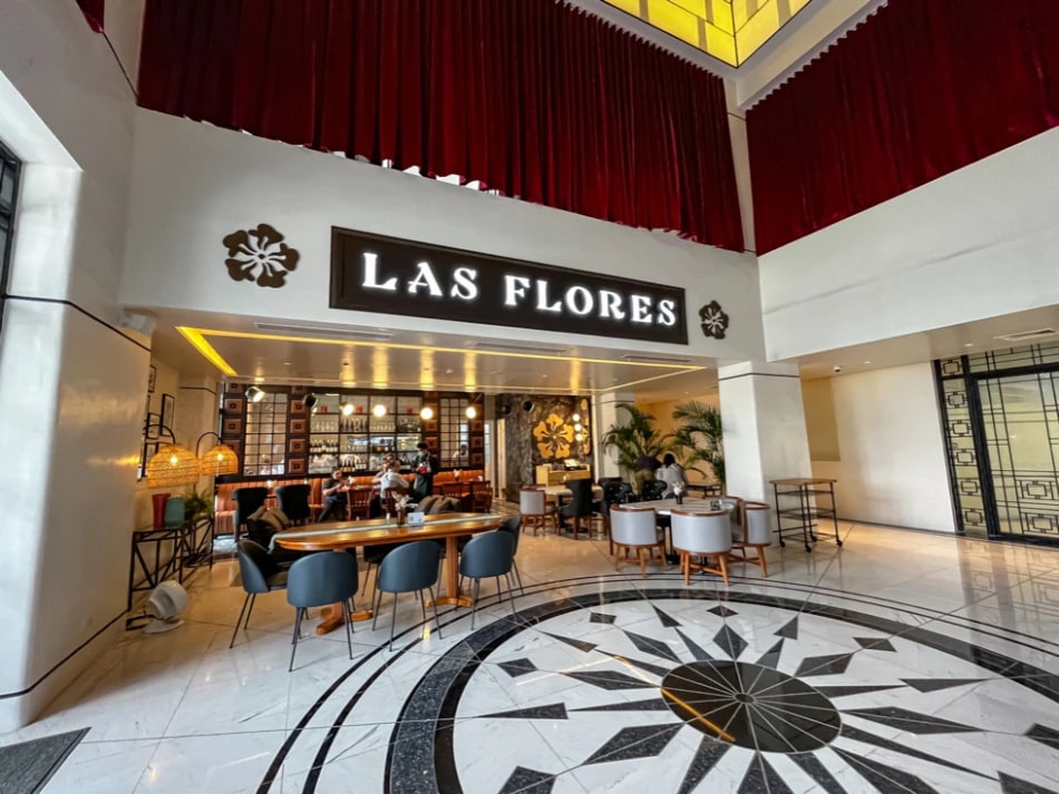 Drink wine and dine at Las Flores