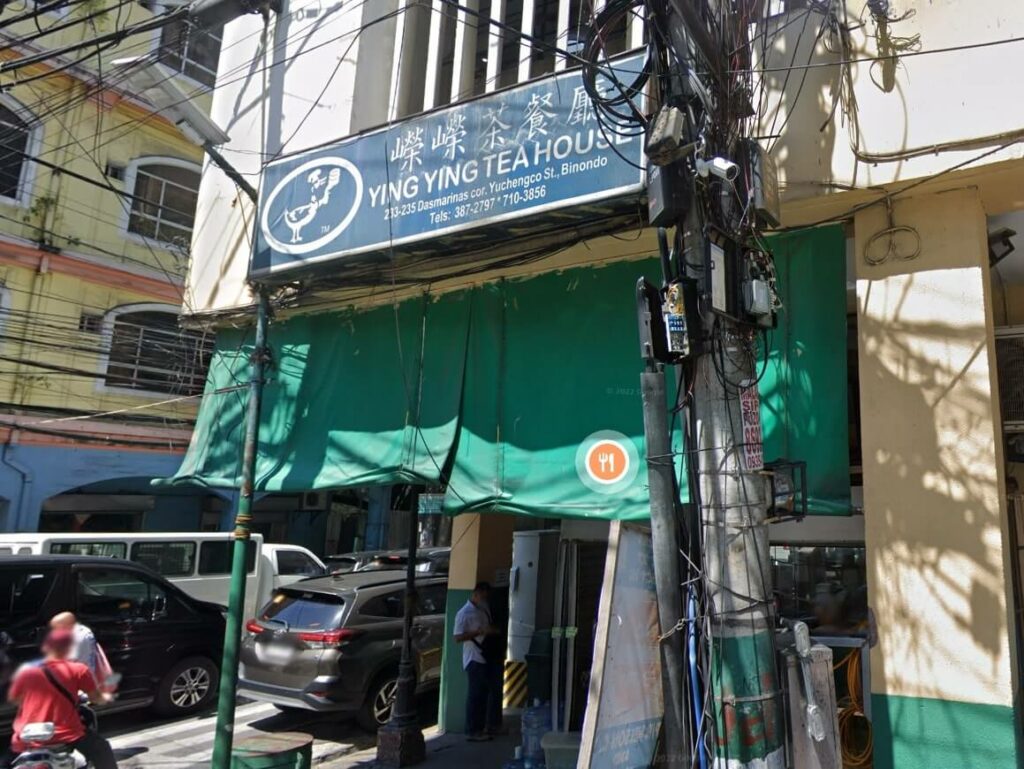 Enjoy Chinese cuisine at Ying Ying Tea House