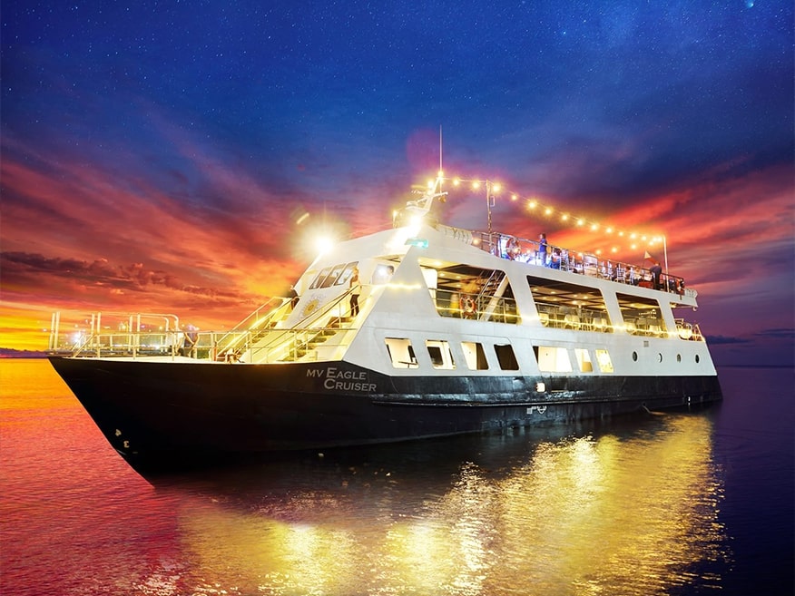 Enjoy a dinner cruise in Manila Bay