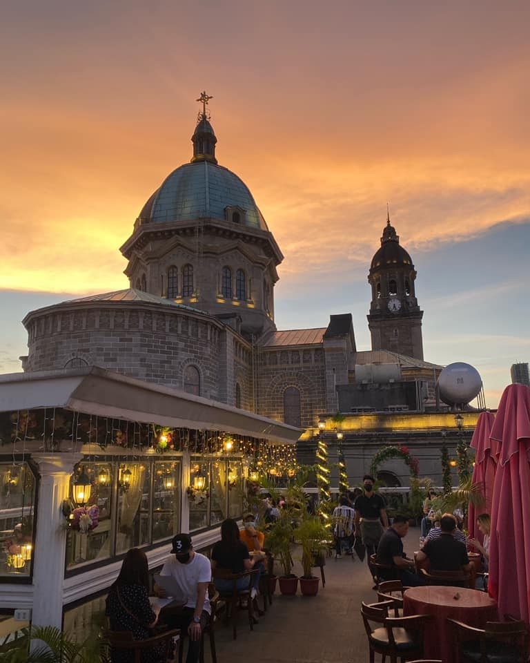 Enjoy fine dining at La Cathedral Cafe