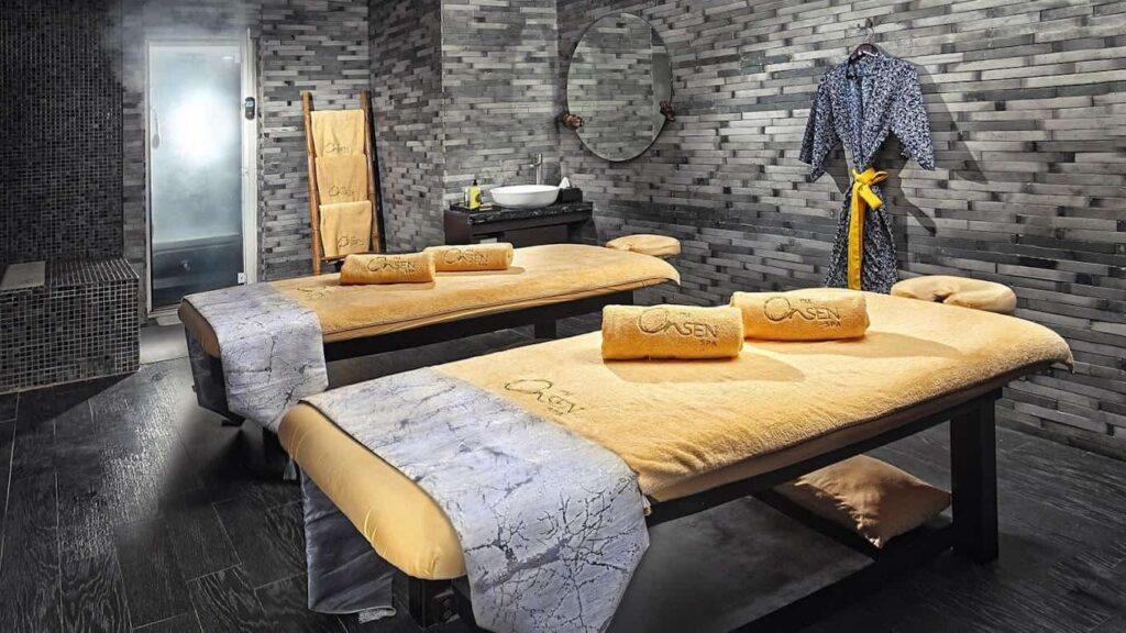 Get the spa for couples package at the I’M Onsen Spa