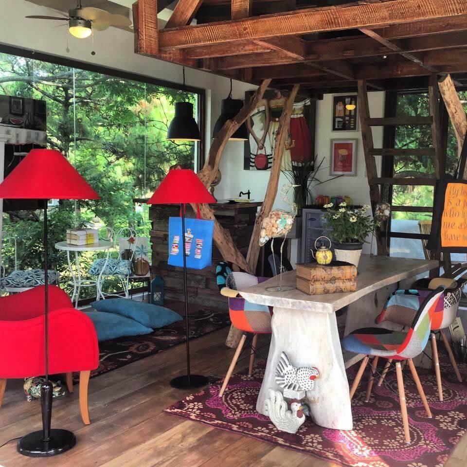 Read a book at Bodhi Library and Cafe
