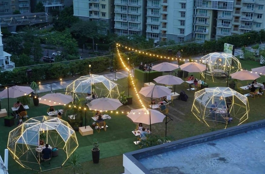 SM Aura’s Sky Park Garden