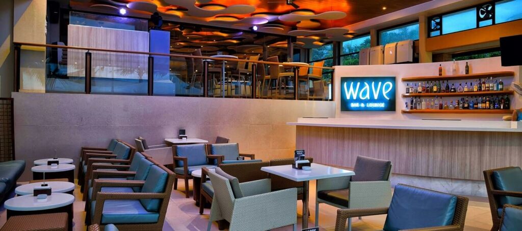 Wave Bar and Lounge at Henann Regency Resort & Spa